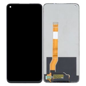 LCD with Touch Screen for Realme Q3s - Black (display glass combo folder)