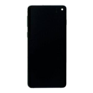 LCD with Touch Screen for Samsung Galaxy S10 - Black (display glass combo folder)