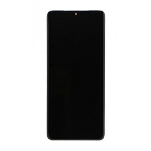 LCD with Touch Screen for Samsung Galaxy S21 Ultra - Black (display glass combo folder)