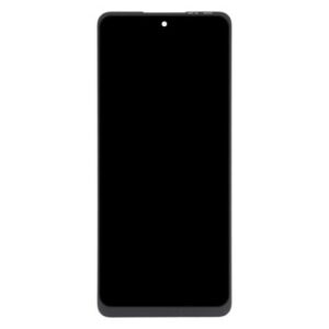 LCD with Touch Screen for Tecno Camon 18T - Black (display glass combo folder)