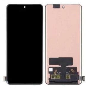LCD with Touch Screen for Realme 12 Pro 5G - Black (display glass combo folder)