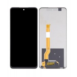LCD with Touch Screen for Realme C55 - Black (display glass combo folder)