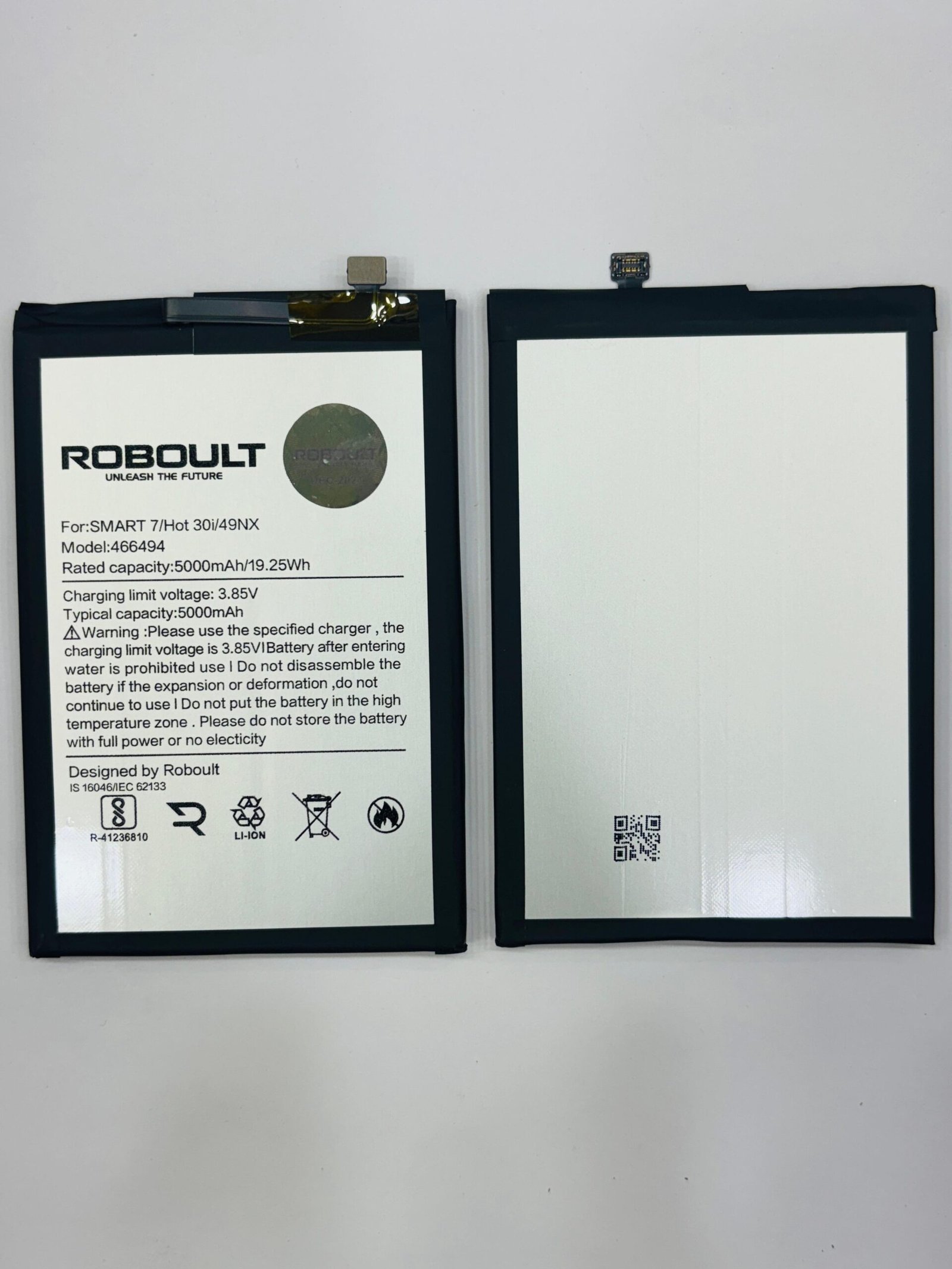 Infinix Hot 30i Battery Roboult