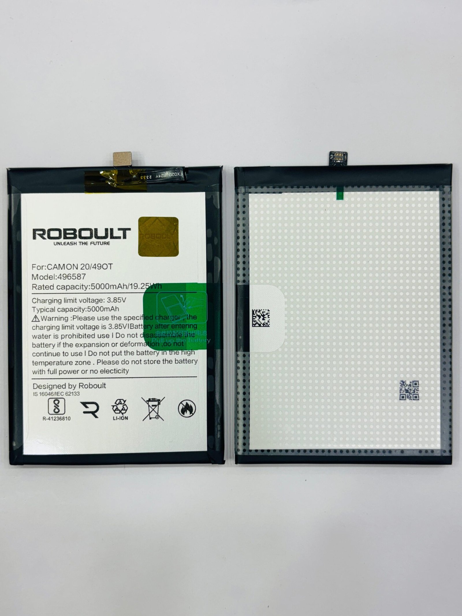 tecno camon 20 Battery Roboult