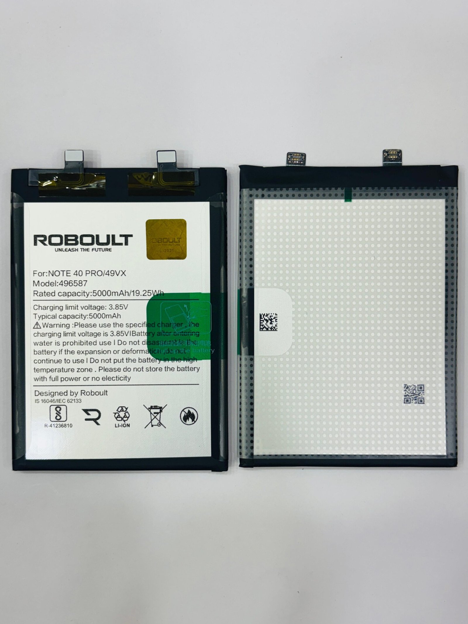 Infinix Note 40 Pro Battery Roboult