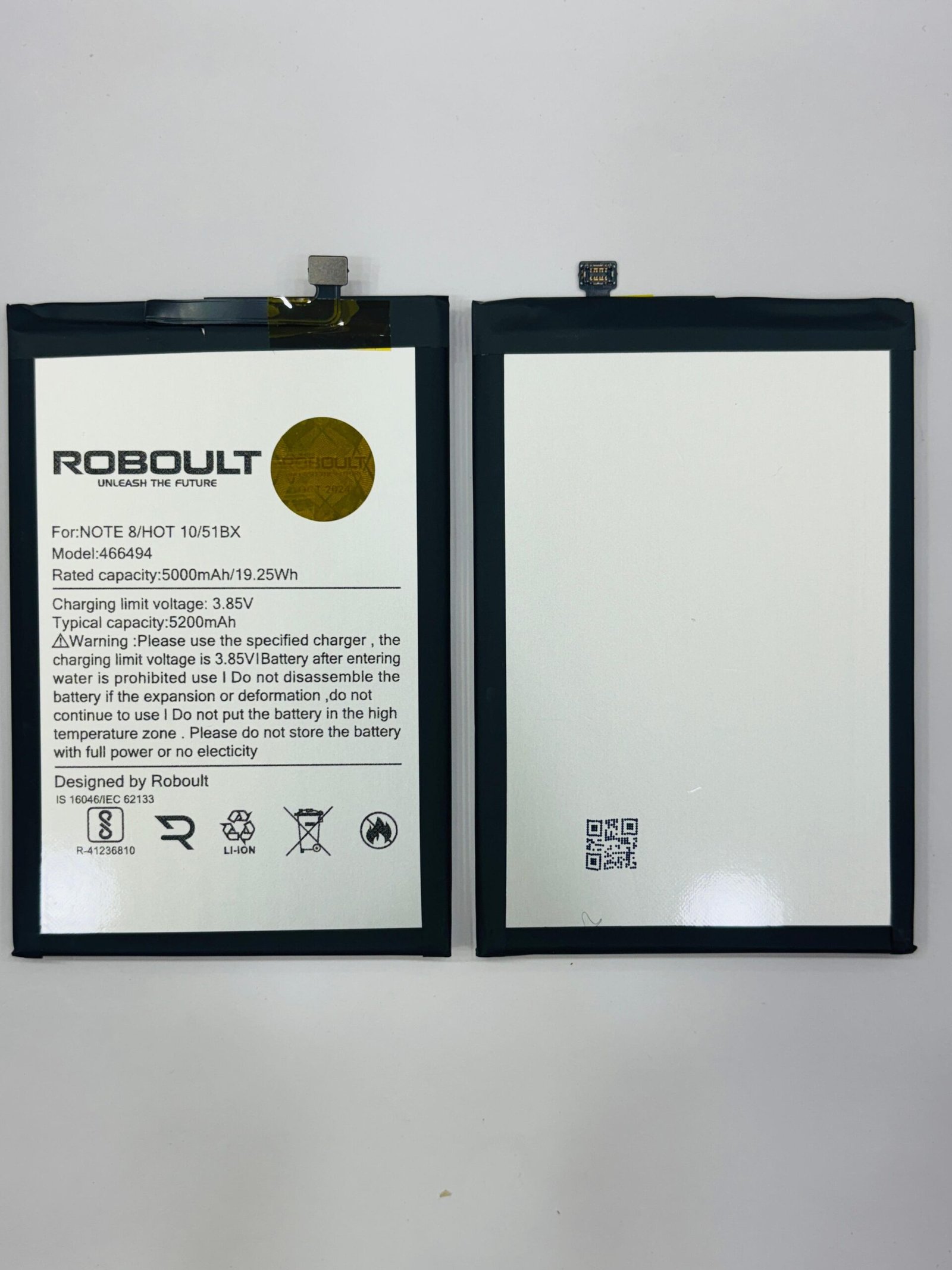 infinix Note 8 Battery Roboult