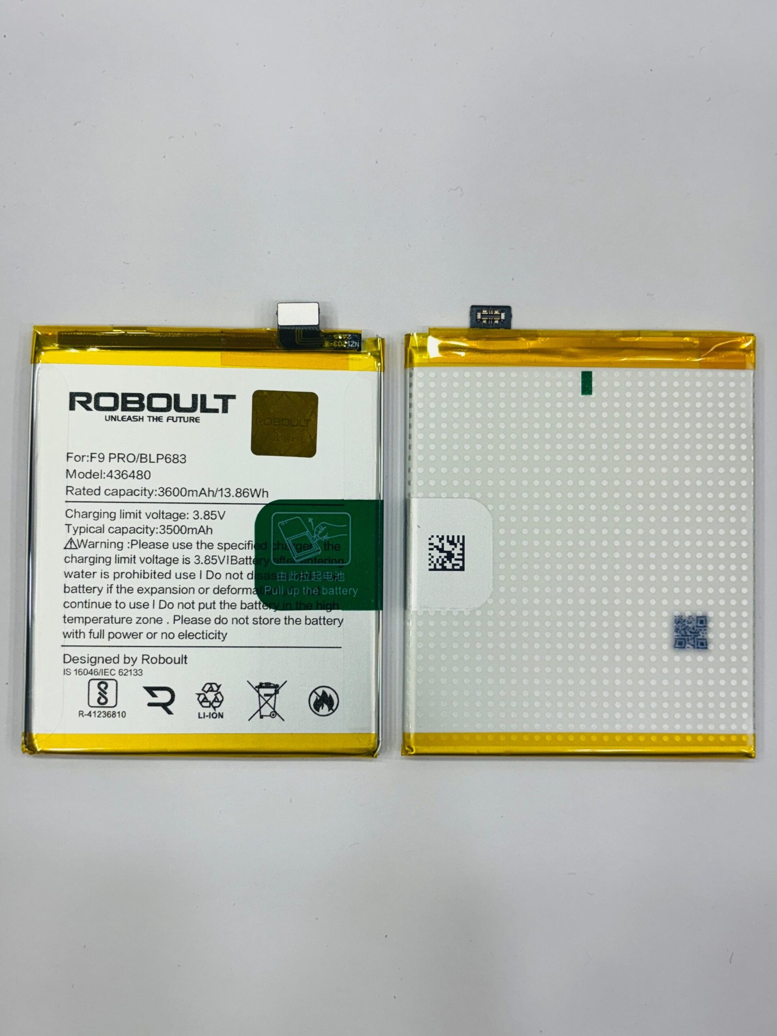 Oppo F9 Pro Battery Roboult