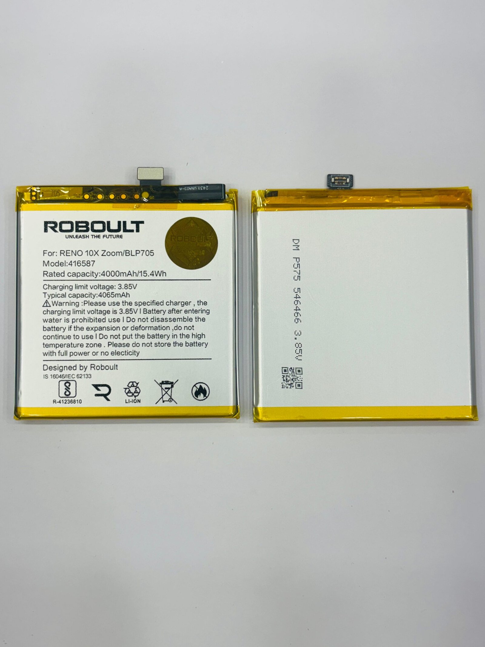 Oppo Reno 10x Battery Roboult