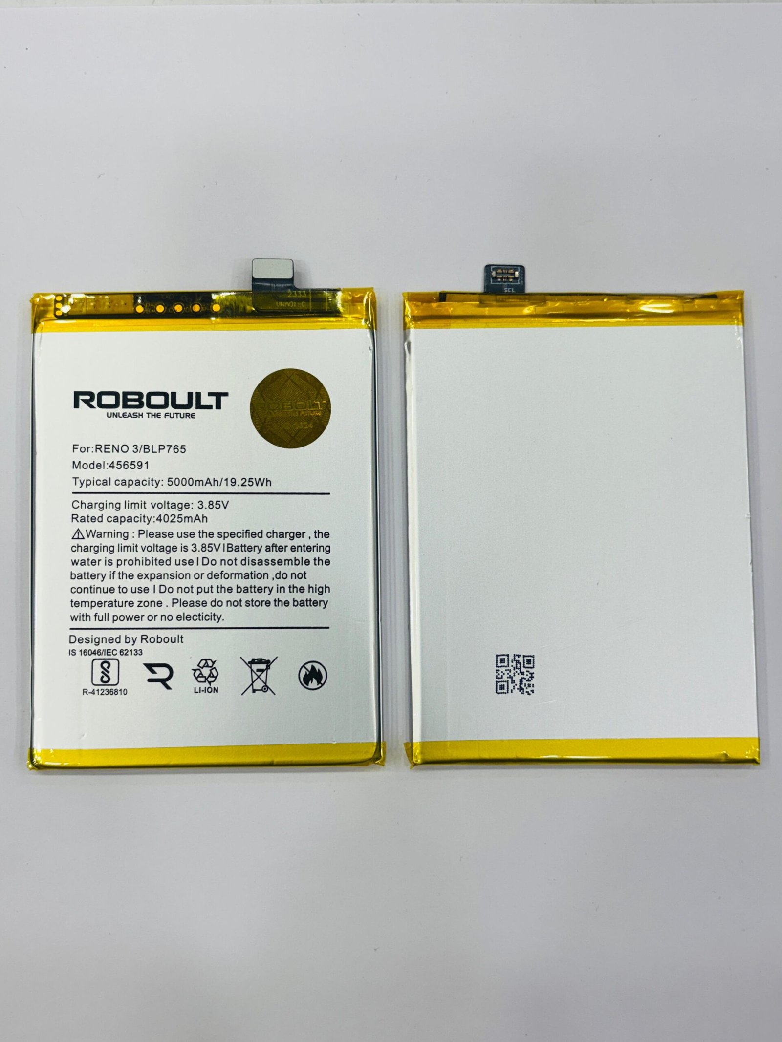 Oppo A91 - F15 - Reno3 Battery Roboult