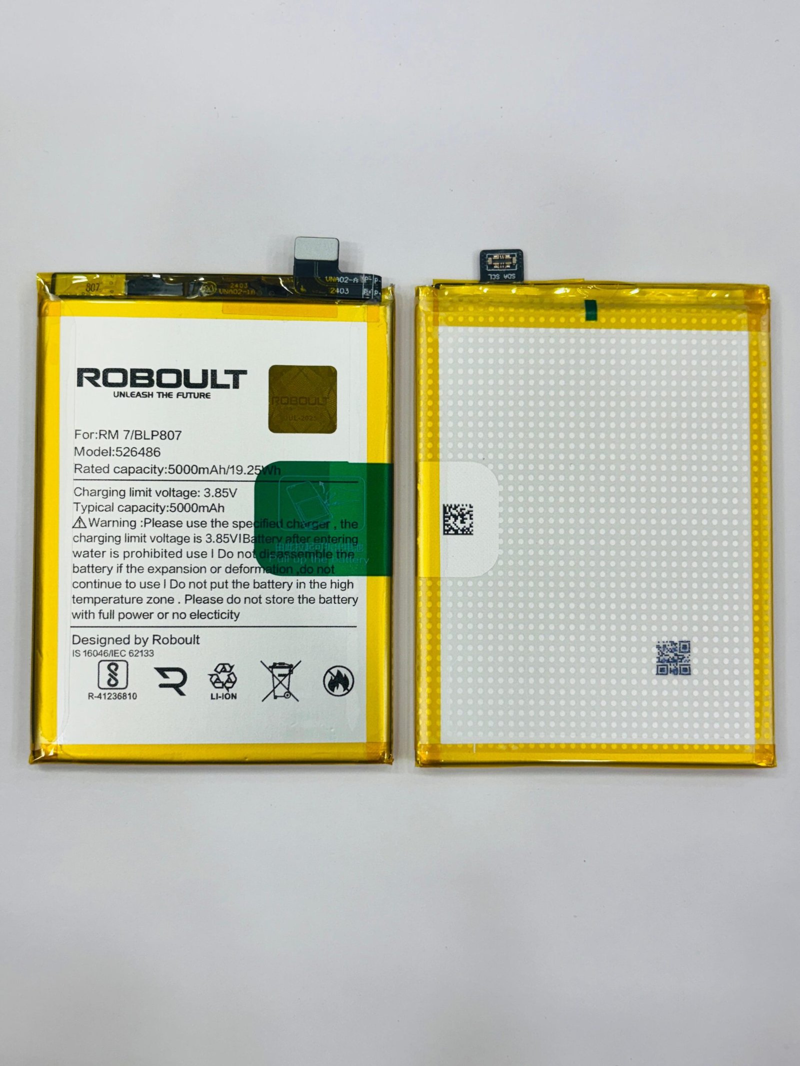 Realme 7 - Narzo 30 Pro Battery Roboult