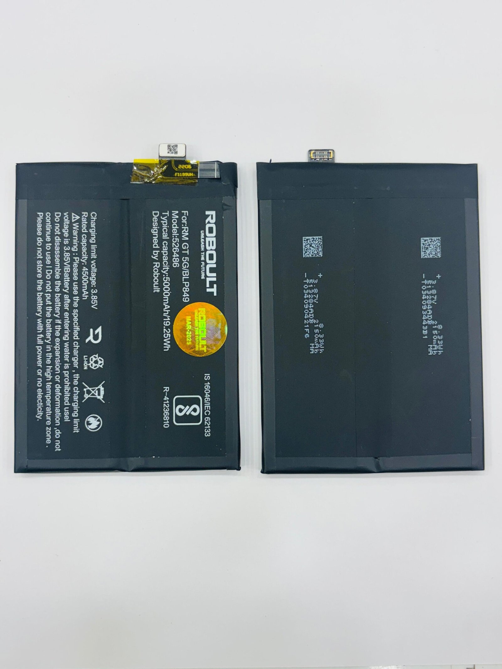 Realme GT 5G - GT Neo - GT Explorer Master Battery Roboult
