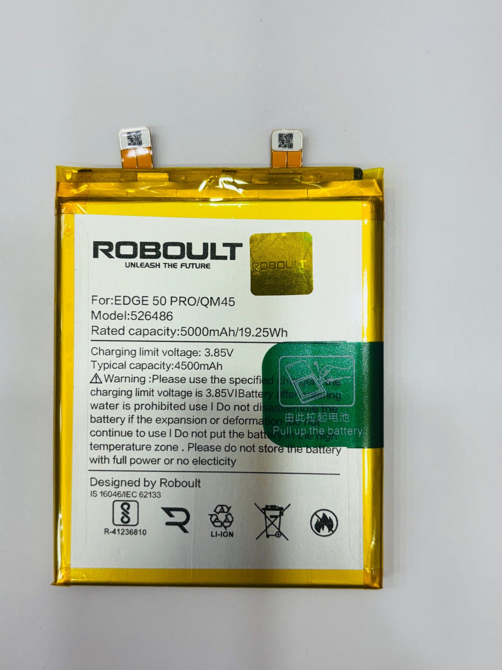Motorola EDGE 50 PRO Battery Roboult